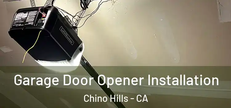 Garage Door Opener Installation Chino Hills - CA